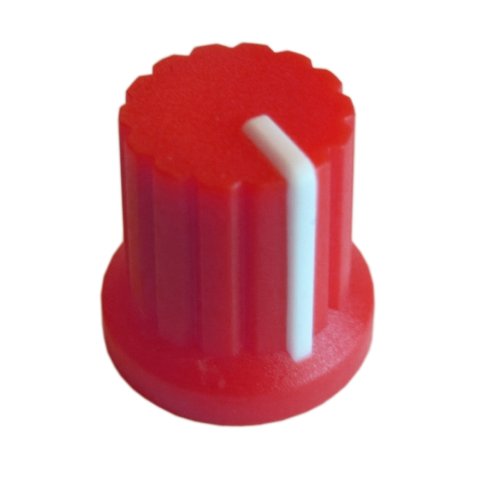 DOEPFER A-100KRD KNOB RED WITH WHITE LINE