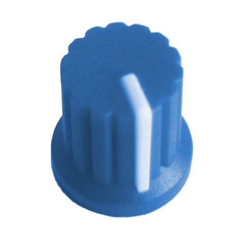 DOEPFER A-100KBL KNOB BLUE WITH WHITE LINE
