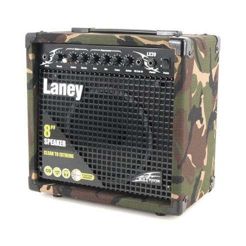 LANEY LX20-CAMO COMBO CHIT.1x8" 20W