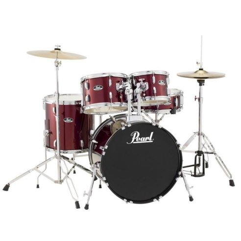PEARL RS585C/C91 ROADSHOW 5 PIECES SET WINE RED