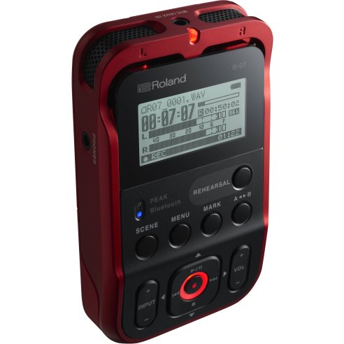 ROLAND R-07 RD RED