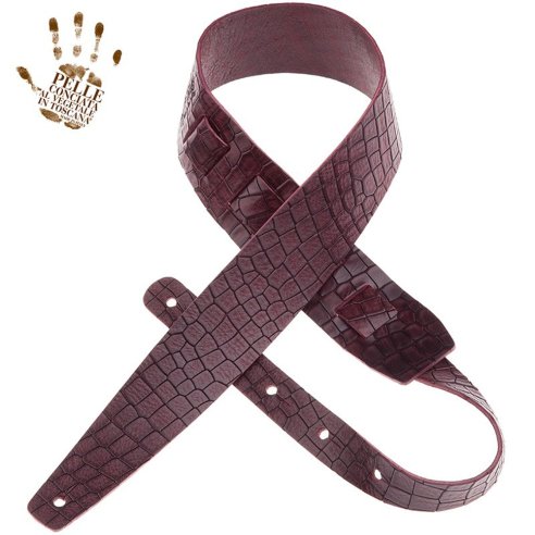 MAGRABO' HOLES HC EMBOSSED 6CM COCCO BORDEAUX
