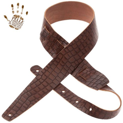 MAGRABO' HOLES HC EMBOSSED 6CM COCCO MARRONE SCURO