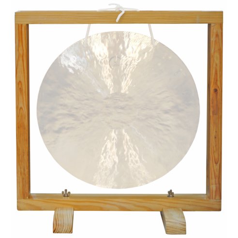 DREAM GONG STAND WOODEN 22"
