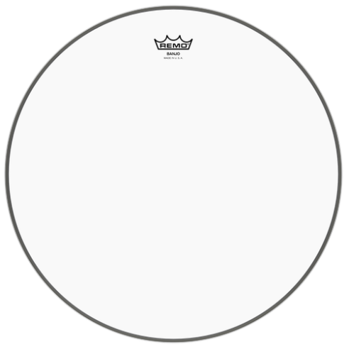 REMO BJ-1100-M3 PELLE BANJO - TRASPARENTE