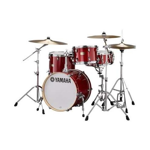 YAMAHA SCB8F3 STAGE CUSTOM JAZZ SET CRANBERRY RED