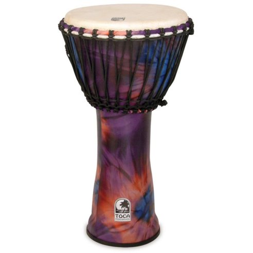 TOCA SFDJ-12WP FREESTYLE DJEMBE WOODSTOCK PURPLE
