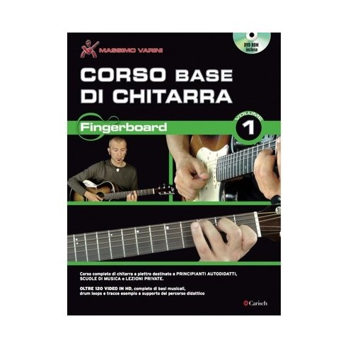VARINI CORSO BASE DI CHITARRA VOLUME 1 + DVD