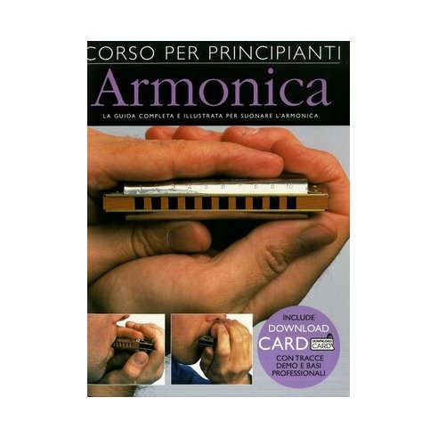 AAVV CORSO PRINCIPIANTI DI ARMONICA + DOWNLOAD E ARMONICA