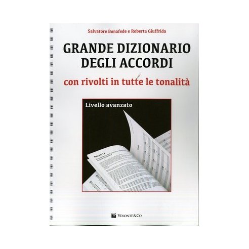 BONAFEDE/GIUFFRIDA DIZIONARIO ACCORDI TUTTE TONALITA' AVANZ.