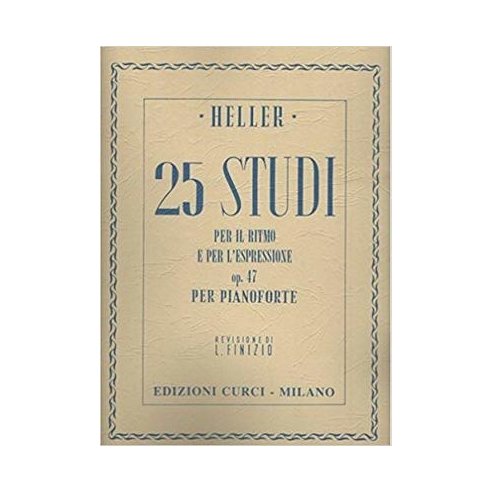 HELLER 25 STUDI PER RITMO ED ESPRESSIONE OP. 47