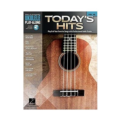 AAVV UKULELE PLAY ALONG VOLUME 40 TODAY'S HITS