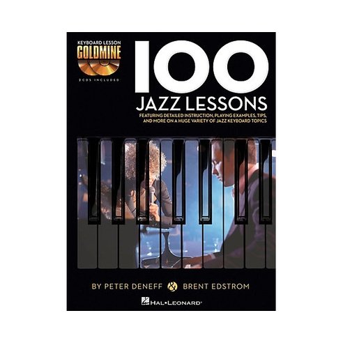 GOLDMINE 100 JAZZ LESSONS FOR  KEYBOARD + 2CD