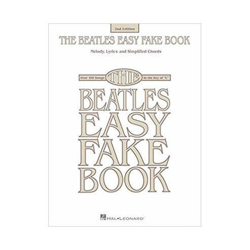 THE BEATLES EASY FAKE BOOK 2ND EDITION