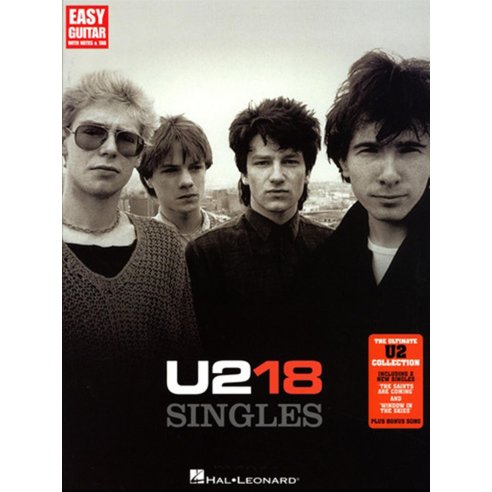 U2 18 SINGLES EASY GUITAR