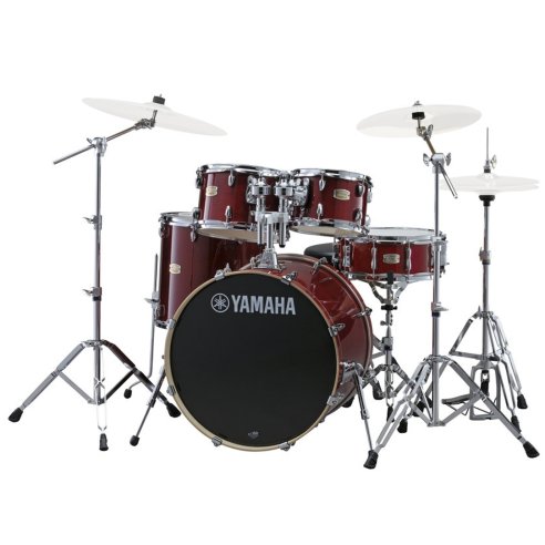 YAMAHA SBP0F5CR6W STAGE CUSTOM CRANBERRY RED + HW680