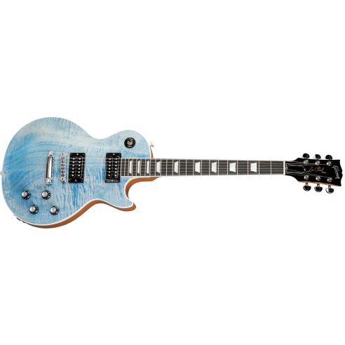 GIBSON LES PAUL SIGNATURE PLAYER PLUS SATIN OCEAN BLUE