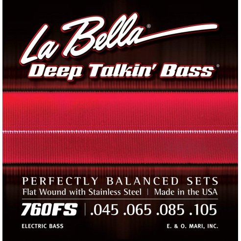 LA BELLA 760FS FLAT WOUND DEEP TALKING