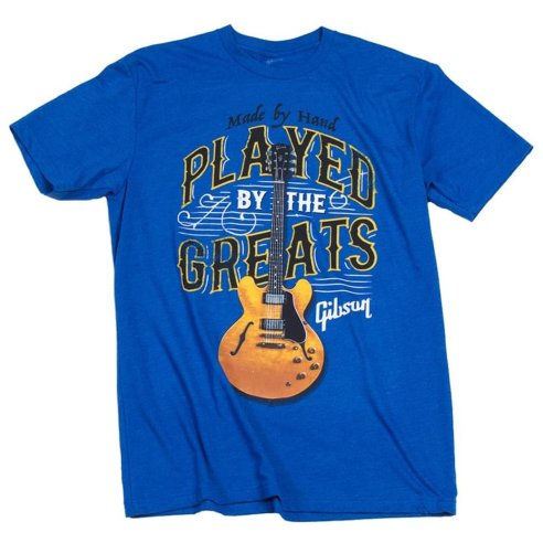 GIBSON PLAYED BY THE GREATS T ROYAL BLUE MEDIUM