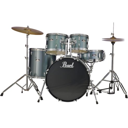 PEARL RS585C/C706 ROADSHOW 5 PIECES SET CHARCOAL METALLIC