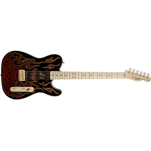 FENDER JAMES BURTON TELECASTER RED PAISLEY