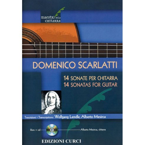 SCARLATTI 14 SONATE PER CHITARRA + CD
