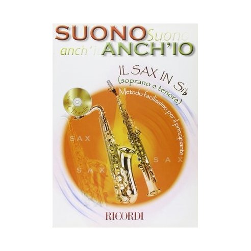 AAVV SUONO ANCH'IO: IL SAX IN SIb + CD