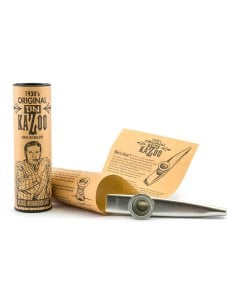CLARKE ORIGINAL TIN KAZOO 1930 COLORE ARGENTO