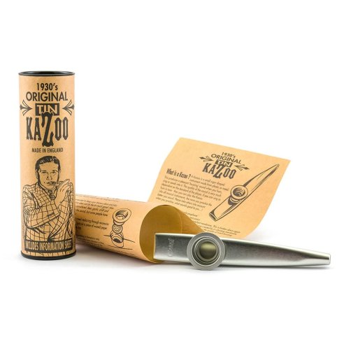 CLARKE ORIGINAL TIN KAZOO 1930 COLORE ARGENTO