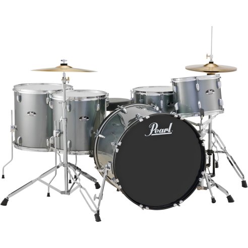 PEARL RS525SC/C706 ROADSHOW 5 PIECES SET CHARCOAL METALLIC