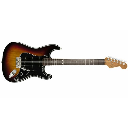 FENDER LTD AM ASH STRAT RW RSTNK 3TS
