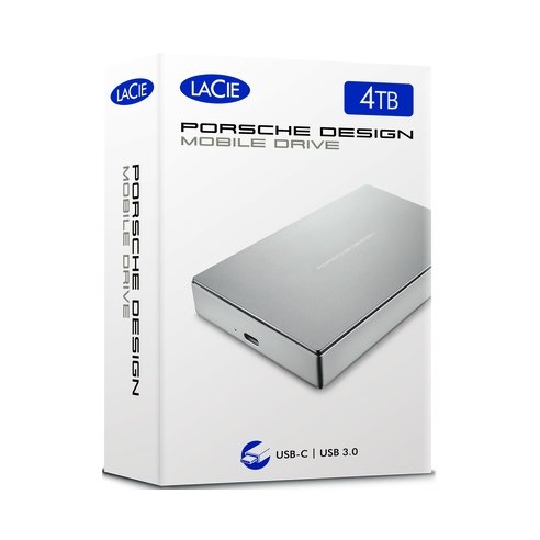 LACIE 4TB PORCHE DESIGN MOBILE USB-C