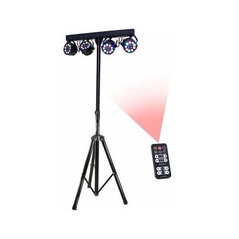 IBIZA SET 4 PAR RGBW+STAND