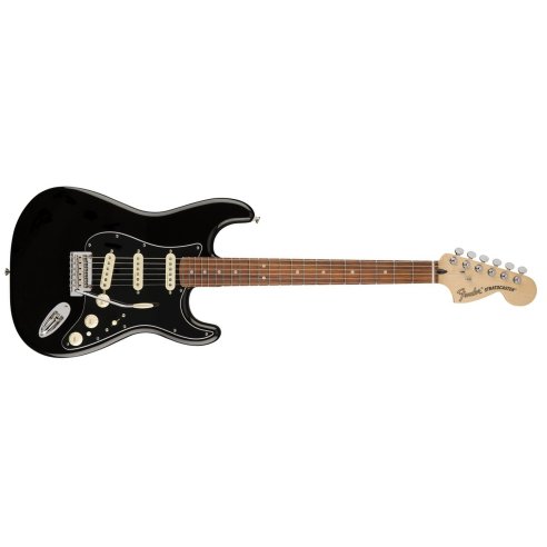 FENDER DLX STRAT PF BLK