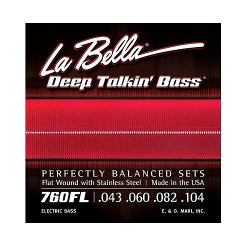 LA BELLA 760FL FLAT WOUND DEEP TALKING