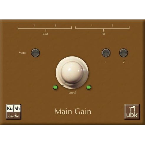KUSH AUDIO MAIN GAIN