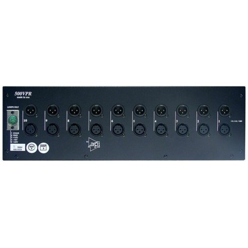 API 500VPR 10 UNIT SPACE RACK