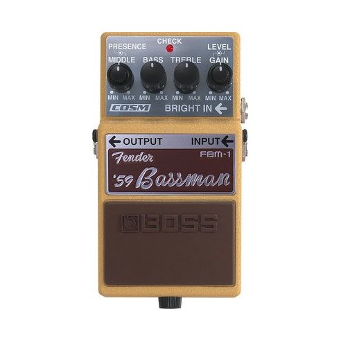 BOSS FBM1 FENDER COMPACT PEDAL BASSMAN