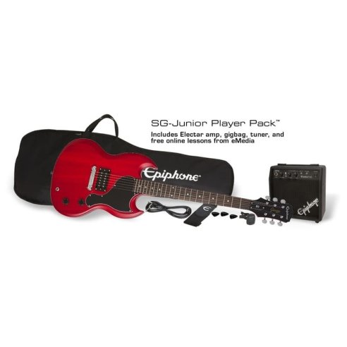 EPIPHONE SG JUNIOR PLAYER PACK WC