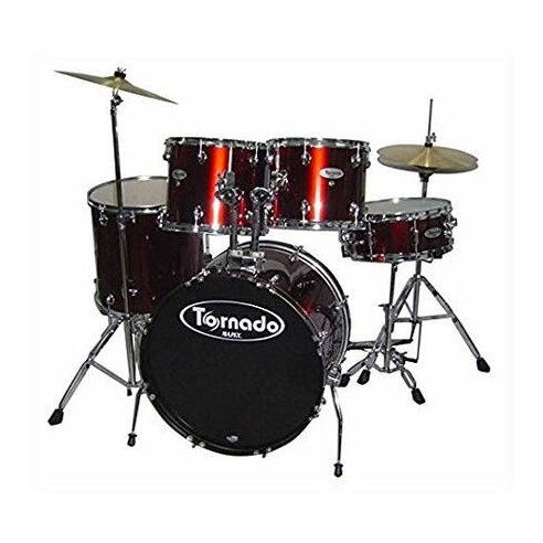 MAPEX TNM5254TCUDR TORNADO 5 PIECES + STOOL + CYMBALS