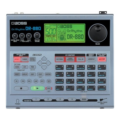 BOSS DR880 ELECTRONIC DRUM MACHINE DR. RHYTHM SERIES