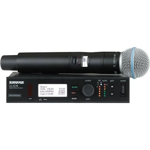 SHURE ULXD4+ULXD2BETA58