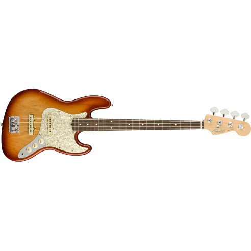 FENDER LIMITED ED. JAZZ BASS AM PRO RW SSB