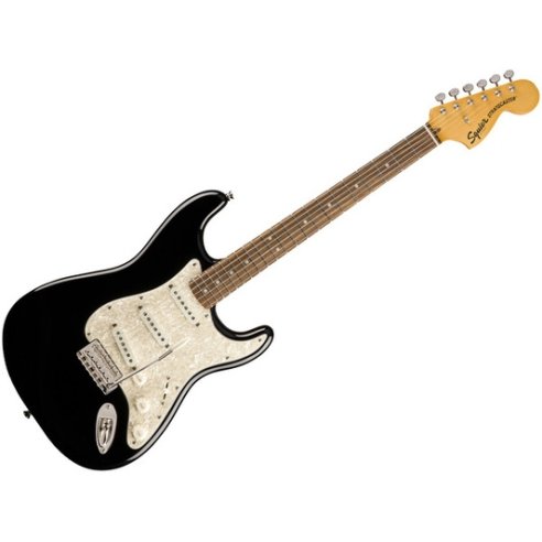 SQUIER CV STRAT 70S LRL BLACK
