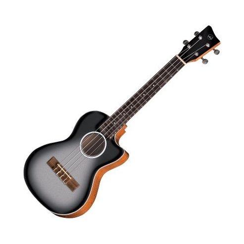 VGS UKULELE TENORE E-ACOUSTIC MANOA ROADIE R-TE-CE-SILVER