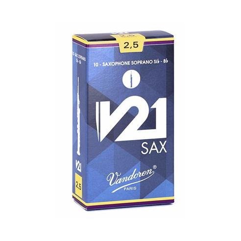 VANDOREN V21 ANCIA SAX SOPRANO 10 PZ. MISURA 2,5