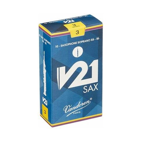 VANDOREN V21 ANCIA SAX SOPRANO 10 PZ. MISURA 3