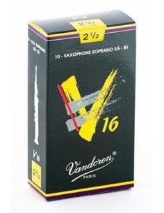 VANDOREN V16 ANCIA SAX SOPRANO 10 PZ. MISURA 2,5