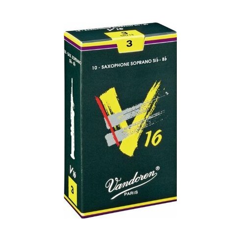 VANDOREN V16 ANCIA SAX SOPRANO 10 PZ. MISURA 3