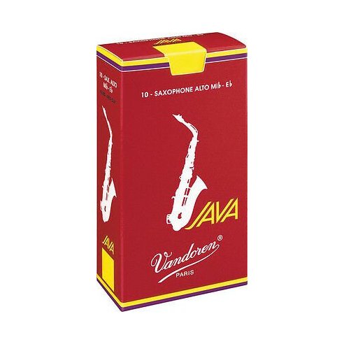 VANDOREN JAVA RED CUT SAX ALTO 10 PZ. MISURA 2,5